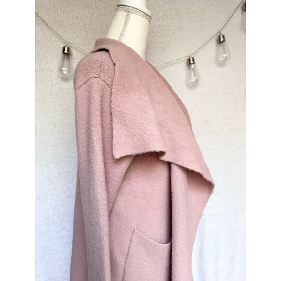 Staccato Pink Waterfall Cardigan with Pockets Medium - Picture 6 of 9